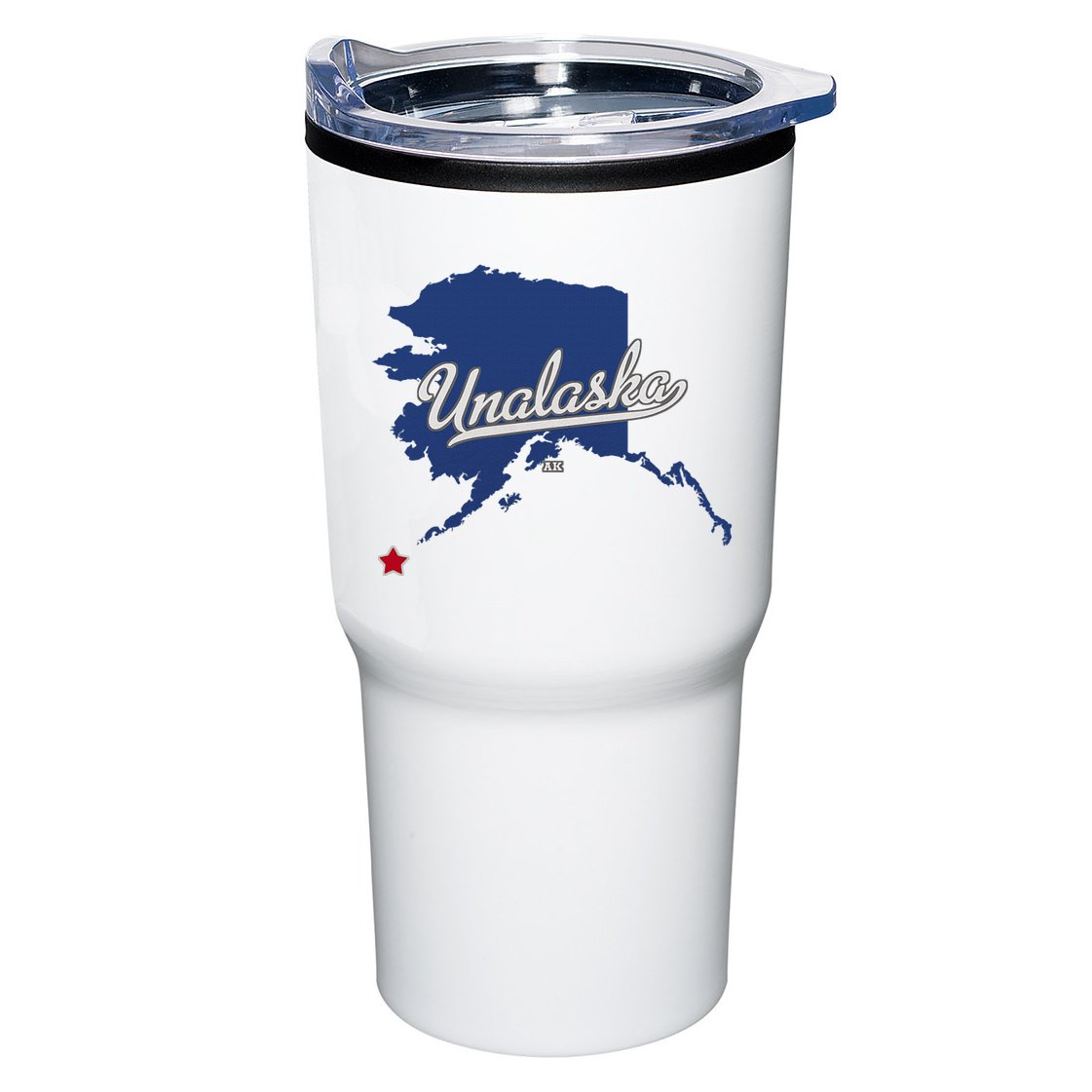 Unalaska Alaska Ak Map Tumbler