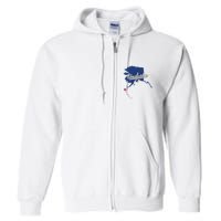 Unalaska Alaska Ak Map Full Zip Hoodie