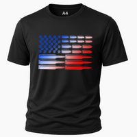 USA American Bullet Flag Performance Shirt