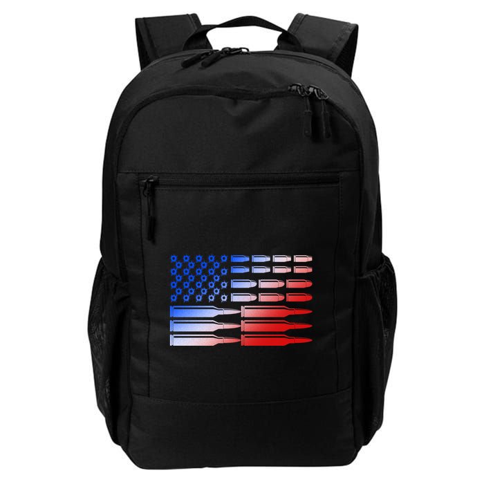 USA American Bullet Flag Backpack