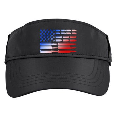 USA American Bullet Flag Adult Drive Performance Visor