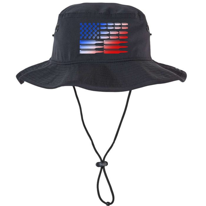 USA American Bullet Flag Bucket Hat