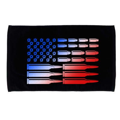 USA American Bullet Flag Microfiber Hand Towel