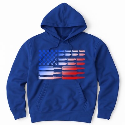 USA American Bullet Flag Hoodie