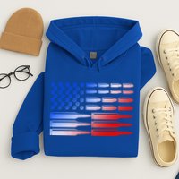 USA American Bullet Flag Hoodie