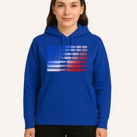 USA American Bullet Flag Hoodie