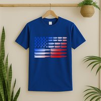 USA American Bullet Flag T-Shirt