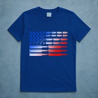 USA American Bullet Flag T-Shirt