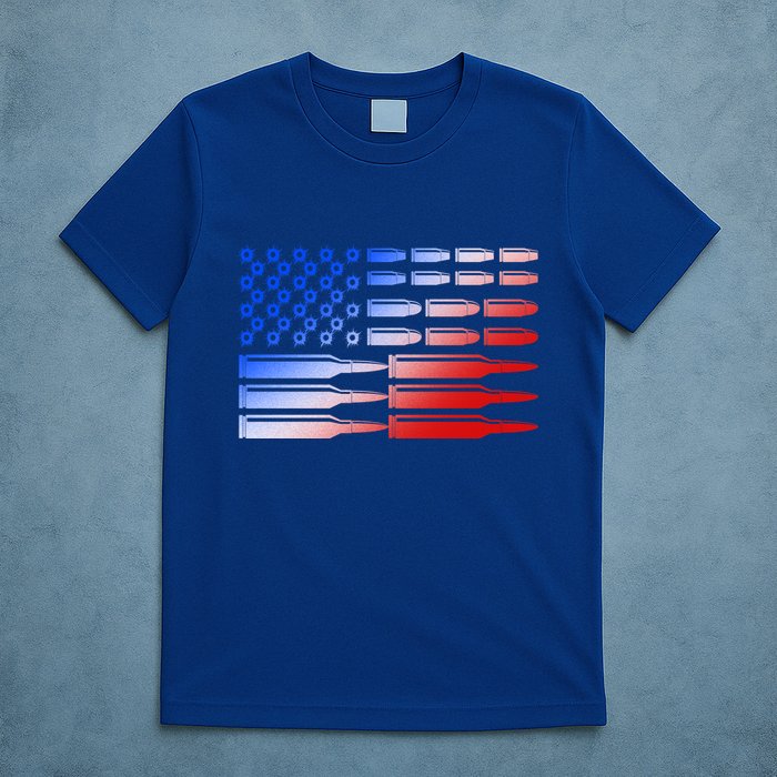 USA American Bullet Flag T-Shirt