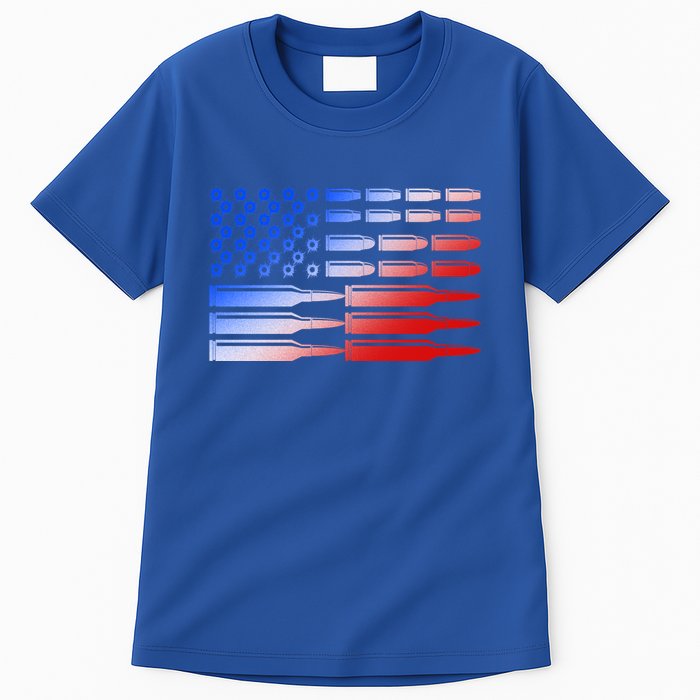 USA American Bullet Flag Tall T-Shirt