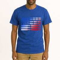 USA American Bullet Flag Tall T-Shirt