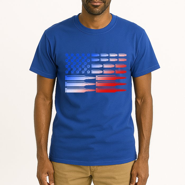 USA American Bullet Flag Tall T-Shirt