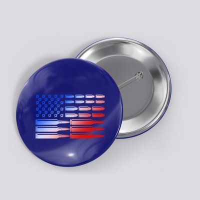 USA American Bullet Flag Button