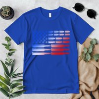 USA American Bullet Flag Premium T-Shirt