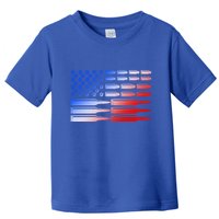 USA American Bullet Flag Toddler T-Shirt