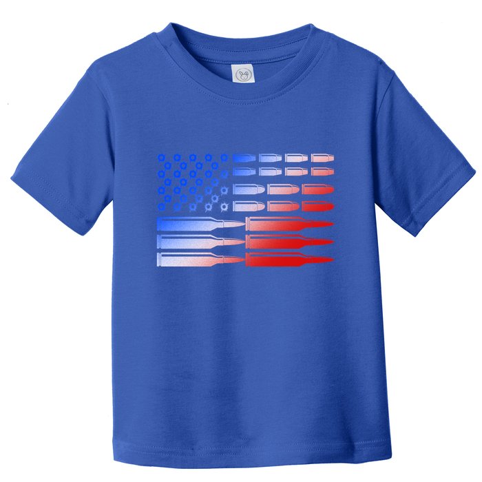 USA American Bullet Flag Toddler T-Shirt