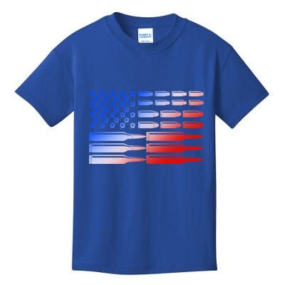USA American Bullet Flag Kids T-Shirt