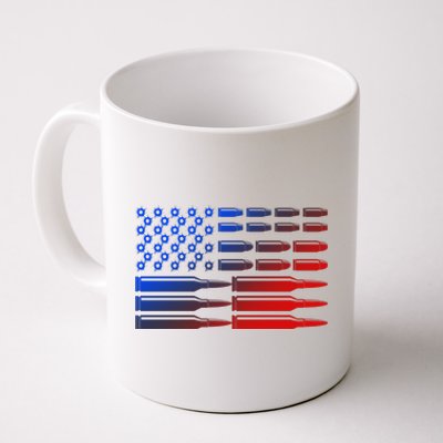 USA American Bullet Flag Coffee Mug