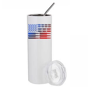 USA American Bullet Flag Stainless Steel Tumbler