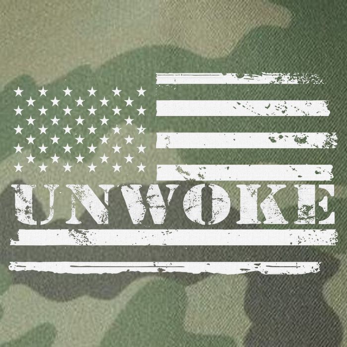 Unwoke Awake But Not Woke Legacy Tie Dye Trucker Hat
