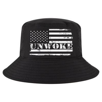 Unwoke Awake But Not Woke Cool Comfort Performance Bucket Hat