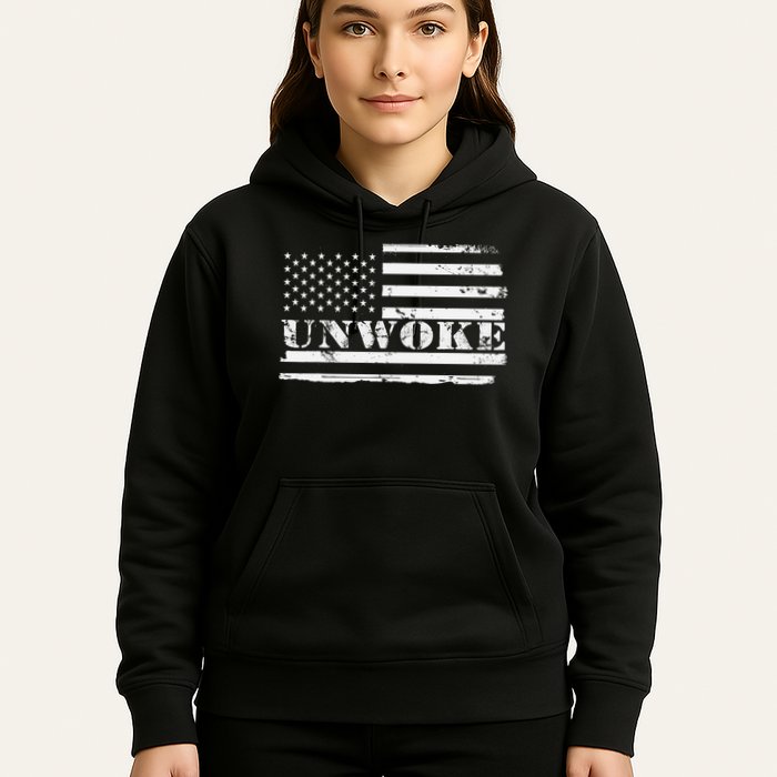 Unwoke Awake But Not Woke Hoodie