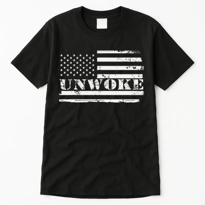 Unwoke Awake But Not Woke Tall T-Shirt