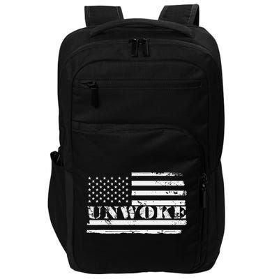 Unwoke Awake But Not Woke Impact Tech Backpack