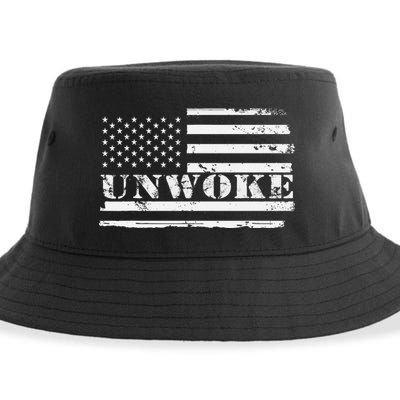 Unwoke Awake But Not Woke Sustainable Bucket Hat