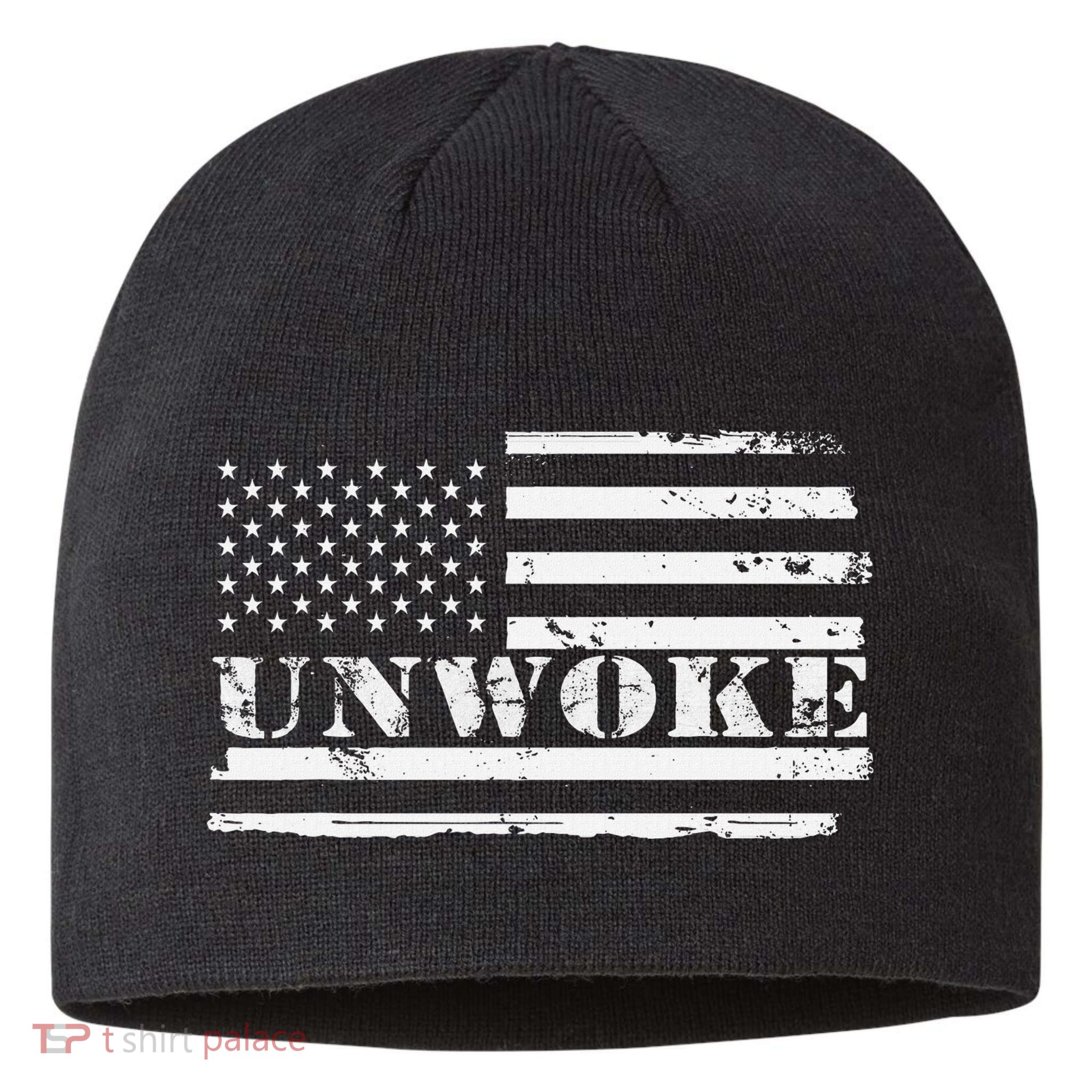 Unwoke Awake But Not Woke Sustainable Beanie