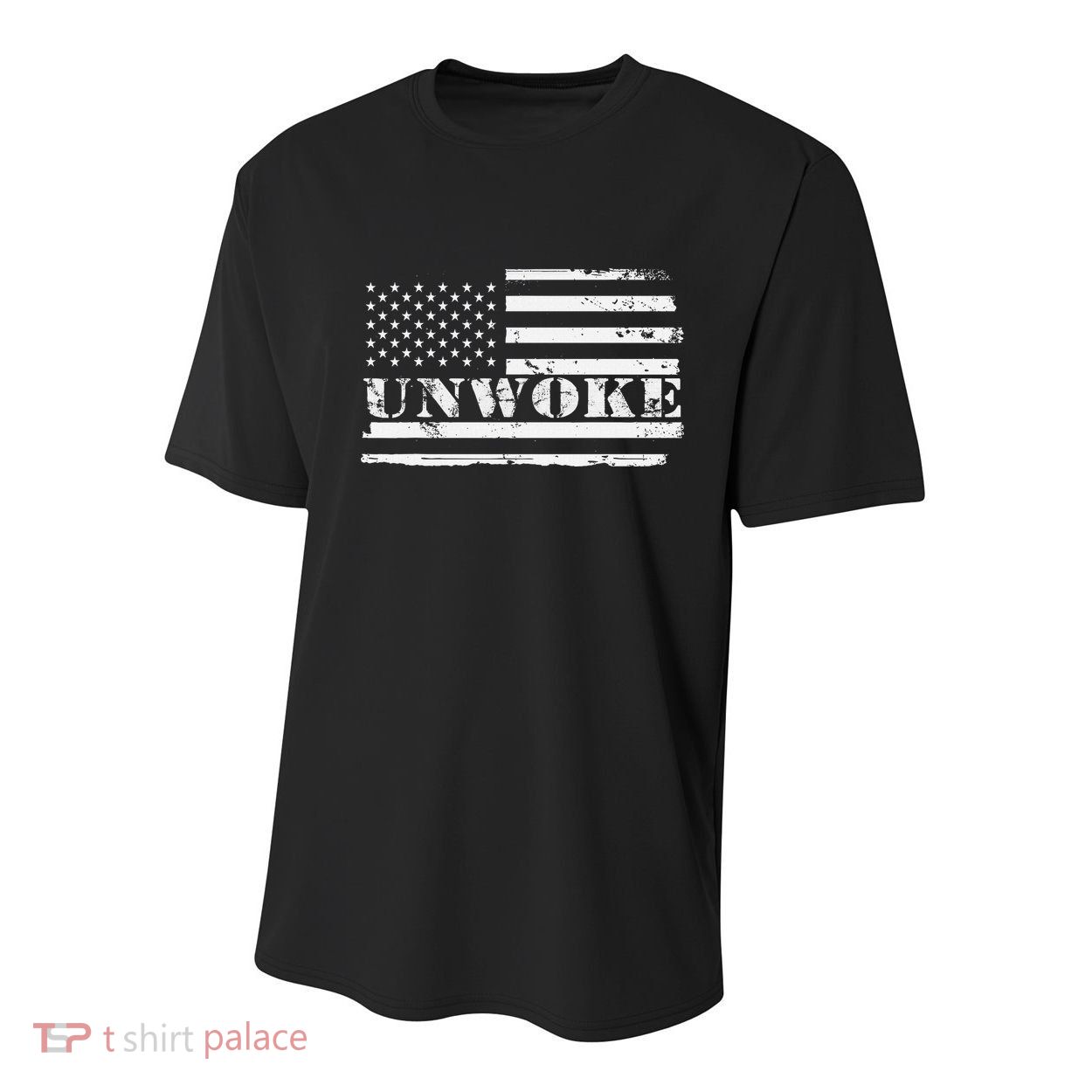 Unwoke Awake But Not Woke Youth Performance Sprint T-Shirt