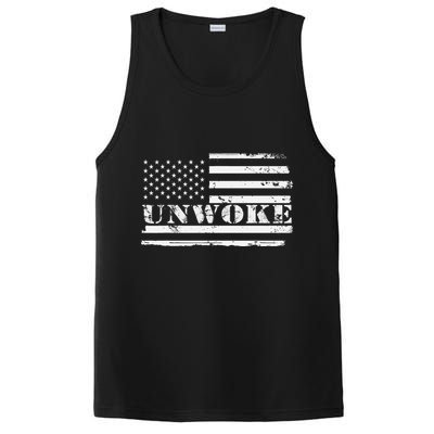 Unwoke Awake But Not Woke PosiCharge Competitor Tank