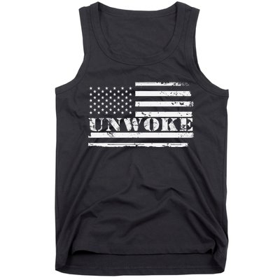 Unwoke Awake But Not Woke Tank Top