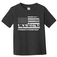 Unwoke Awake But Not Woke Toddler T-Shirt