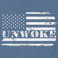 Unwoke Awake But Not Woke Garment-Dyed Sweatshirt