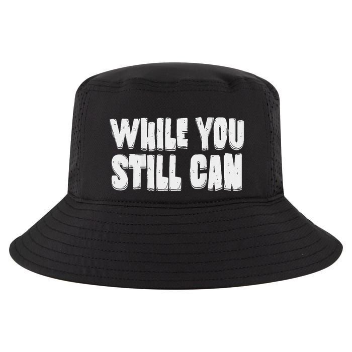 Unite Against Billionaires While You Still Can Frontback Cool Comfort Performance Bucket Hat