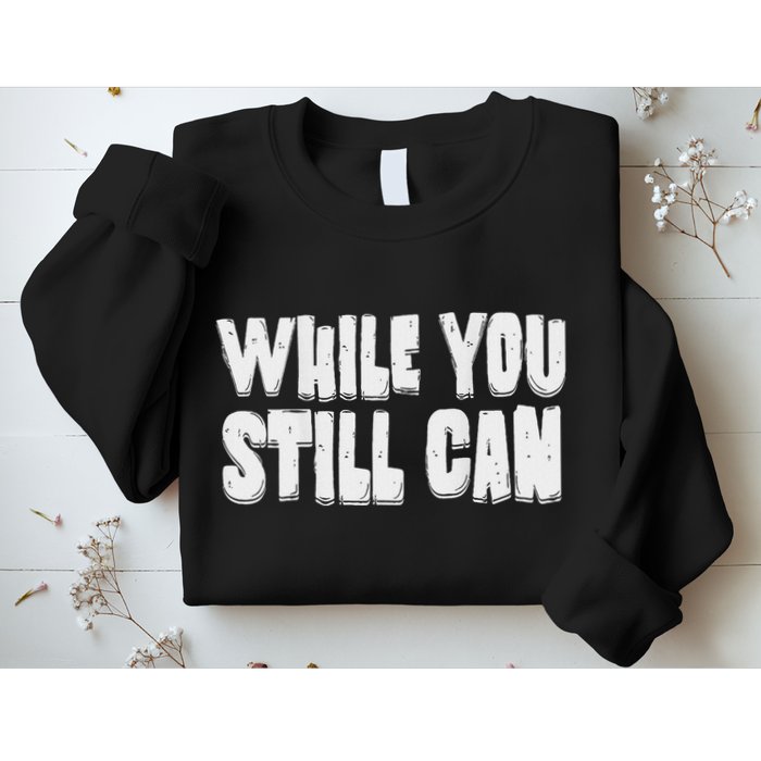 Unite Against Billionaires While You Still Can Frontback Sweatshirt