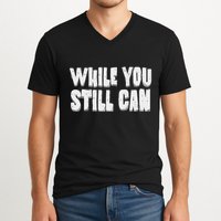 Unite Against Billionaires While You Still Can Frontback V-Neck T-Shirt