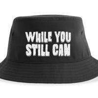 Unite Against Billionaires While You Still Can Frontback Sustainable Bucket Hat