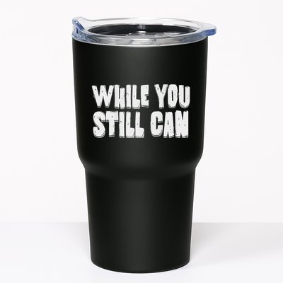 Unite Against Billionaires While You Still Can Frontback Tumbler
