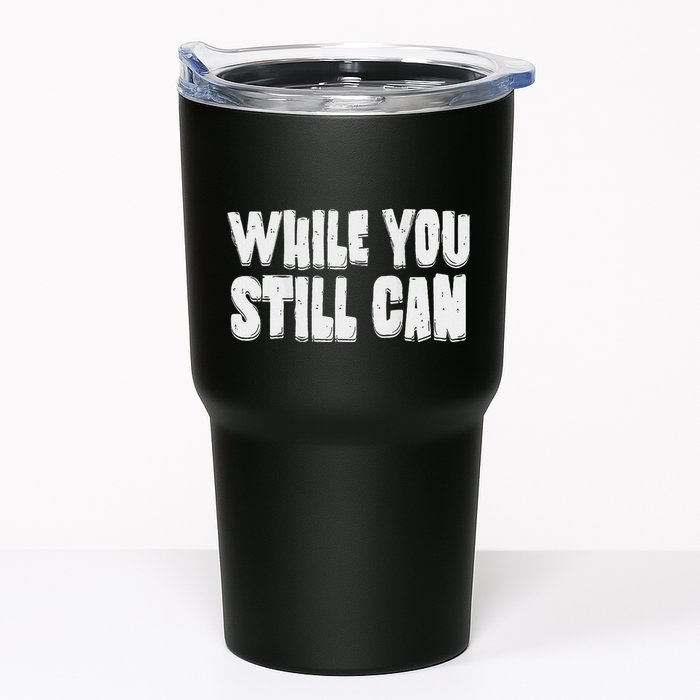 Unite Against Billionaires While You Still Can Frontback Tumbler