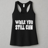 Unite Against Billionaires While You Still Can Frontback Womens Tank Top