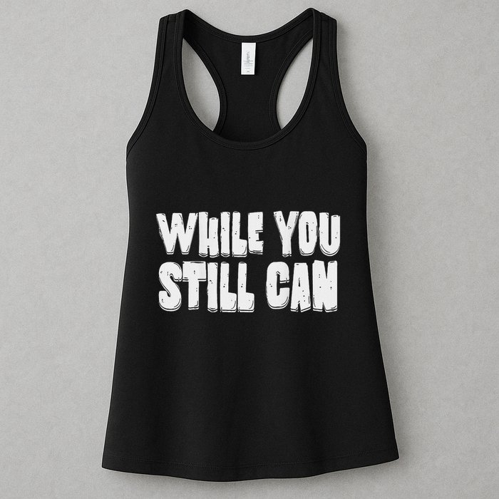 Unite Against Billionaires While You Still Can Frontback Womens Tank Top