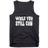 Unite Against Billionaires While You Still Can Frontback Tank Top