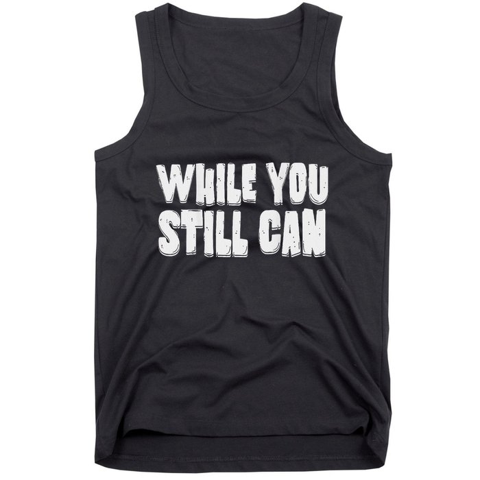 Unite Against Billionaires While You Still Can Frontback Tank Top