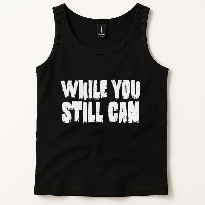 Unite Against Billionaires While You Still Can Frontback Tank Top