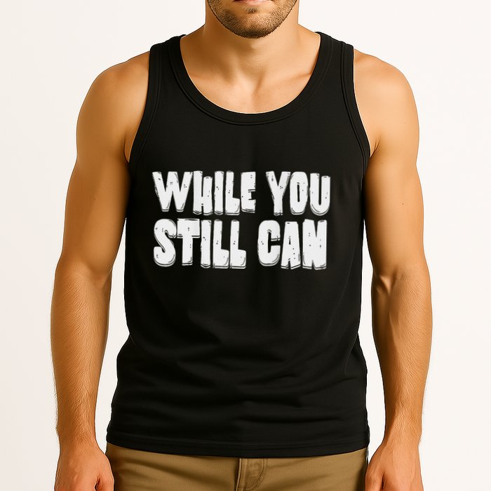 Unite Against Billionaires While You Still Can Frontback Tank Top