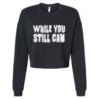 Unite Against Billionaires While You Still Can Frontback Cropped Pullover Crew