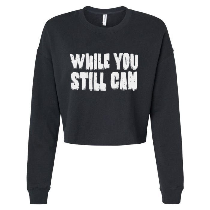 Unite Against Billionaires While You Still Can Frontback Cropped Pullover Crew