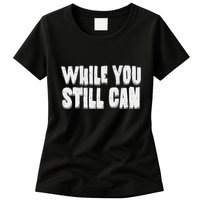 Unite Against Billionaires While You Still Can Frontback Womens T-Shirt